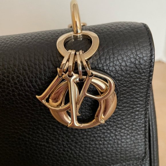 Christian Dior Be Bag Pebbled Leather Mini Satchel - Picture 6 of 14